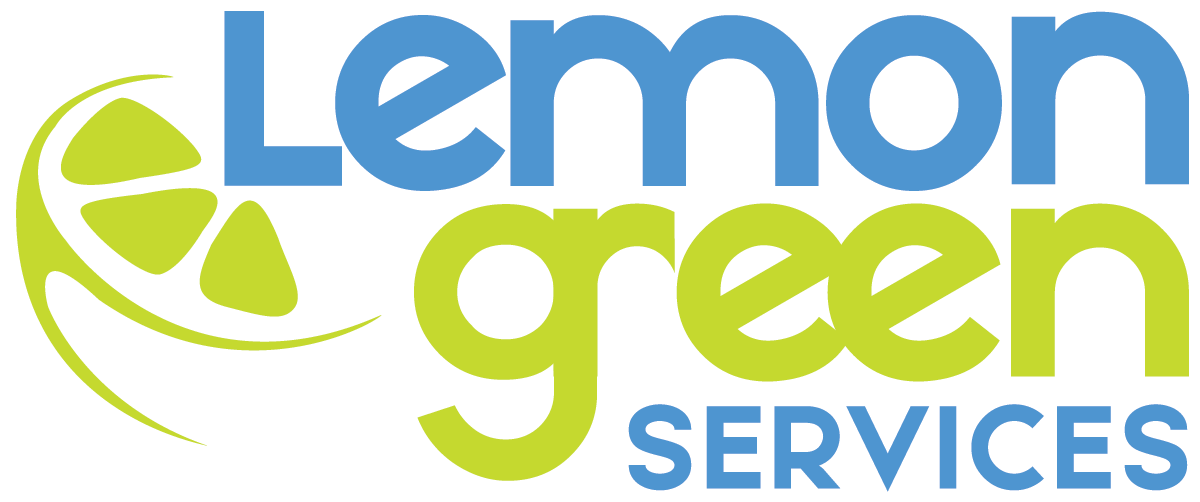 Lemon Green Cleaning Services logo – eco-friendly residential and commercial cleaning company in Montgomery County, Maryland